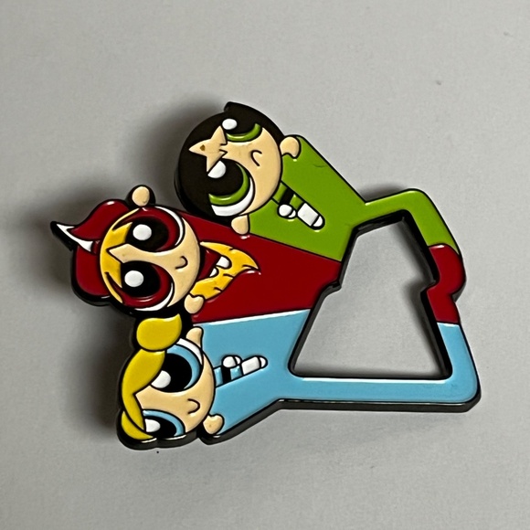 Powerpuff Girls New Era Frame Hat Pin Pins Hats Fitted Blossom Bubbles Buttercup - Picture 6 of 9